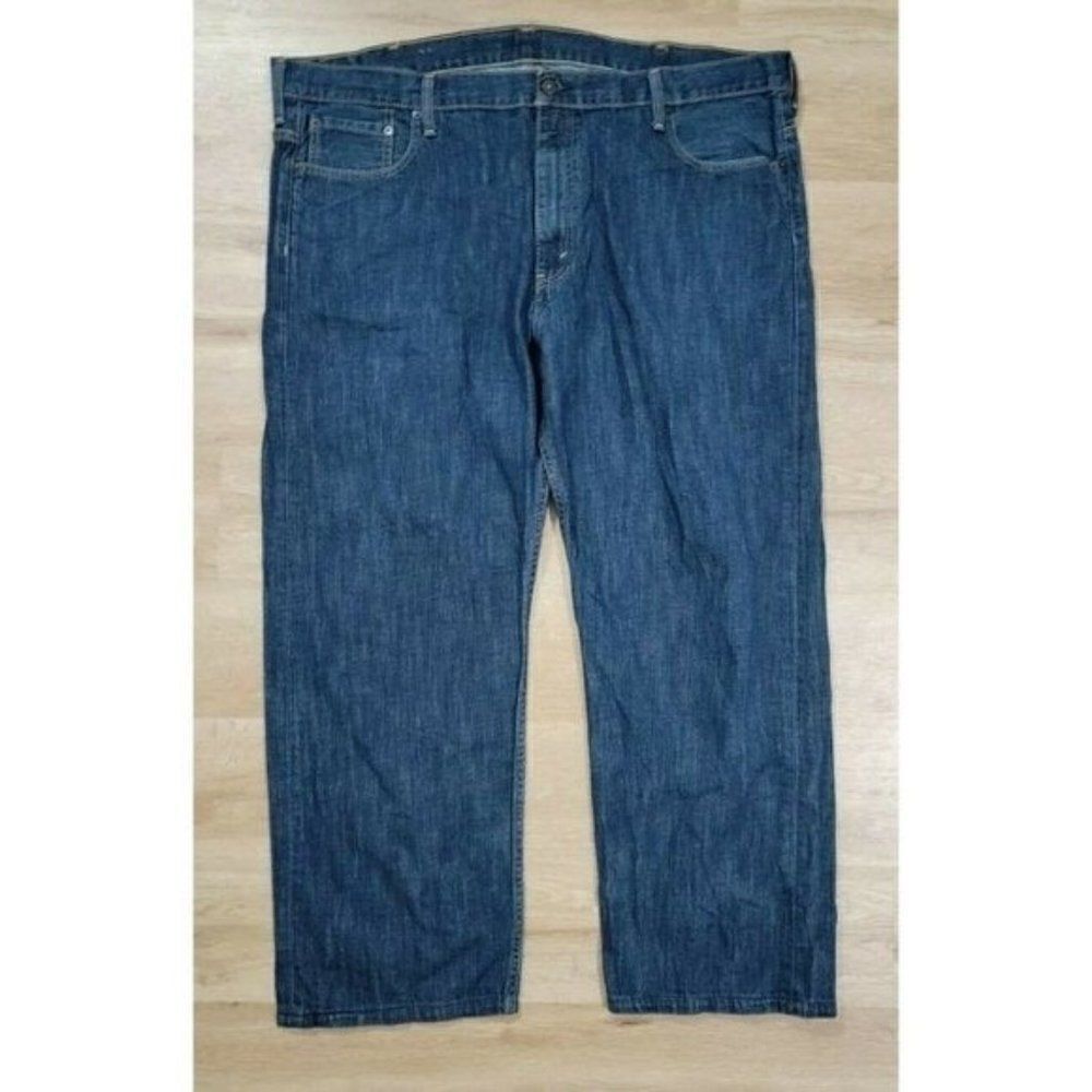 Levis Mens Jeans Size 44x34(29) Loose Straight 569 Blue